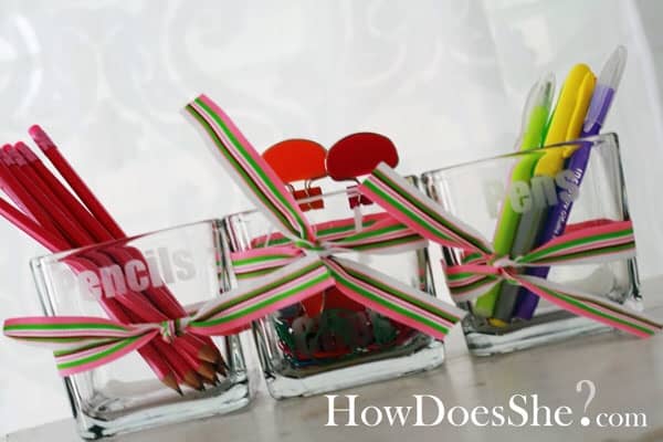 desk organizer for teacher
