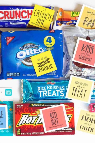 finals week care package ideas