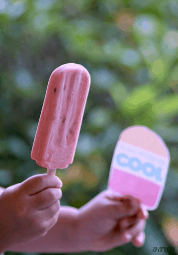 have a cool summer printable and popsicle
