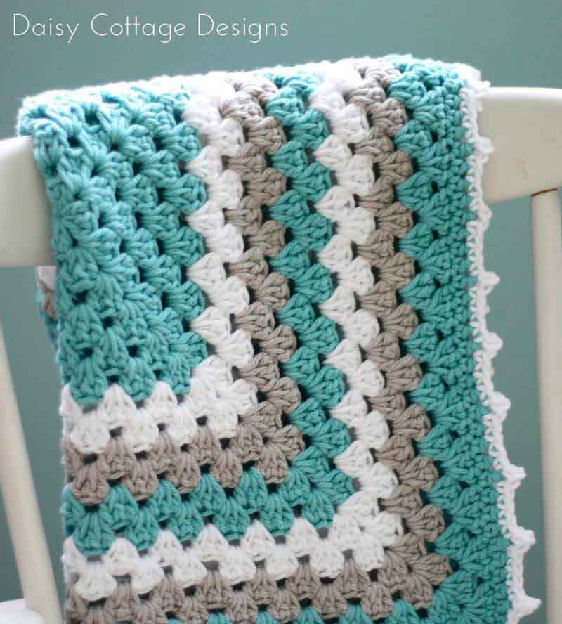 granny square blanket
