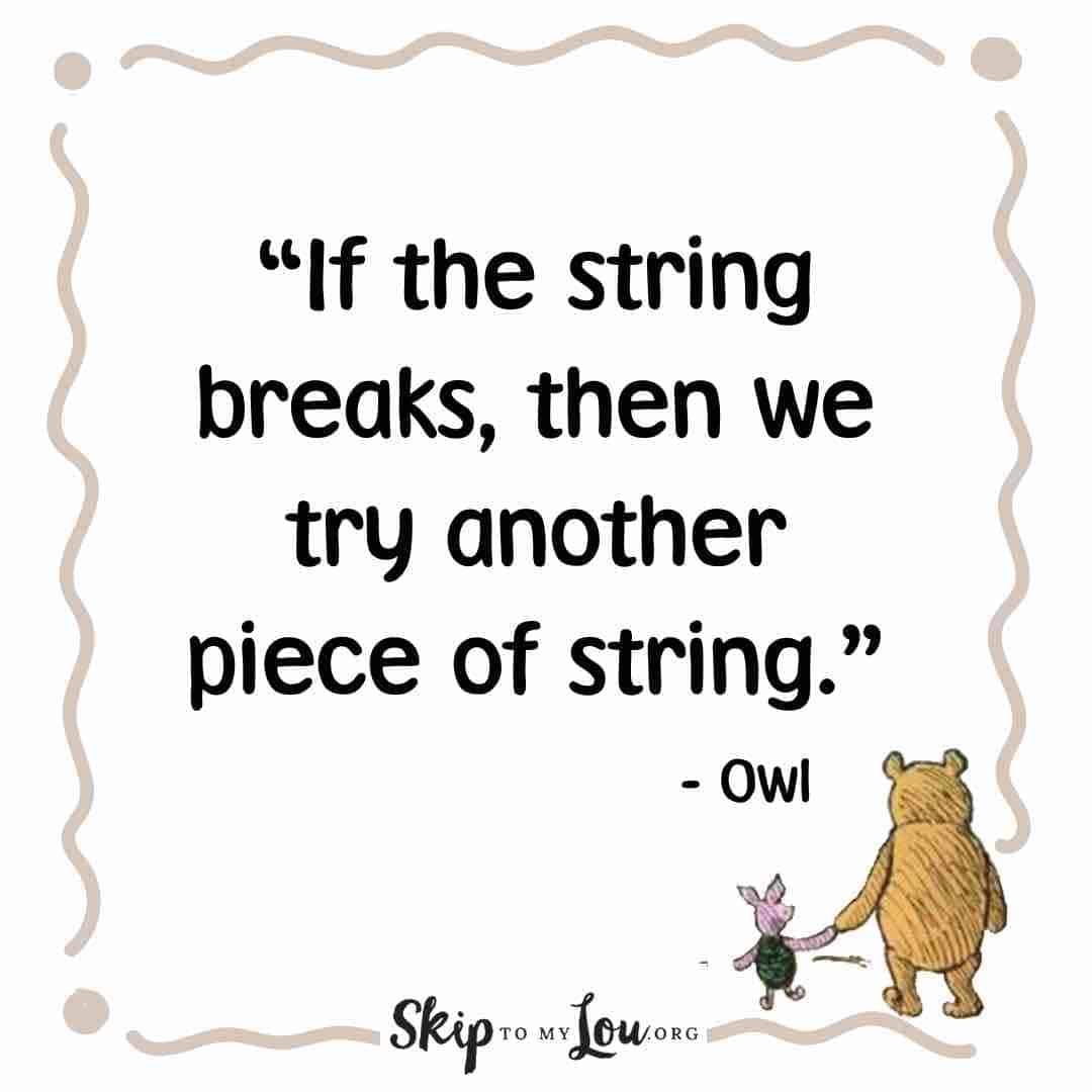 if the string winnie the pooh quotes