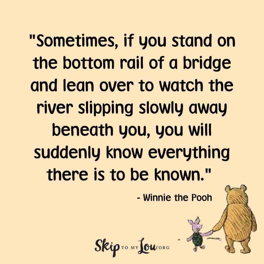 sometimes if you stand winnie the pooh quotes