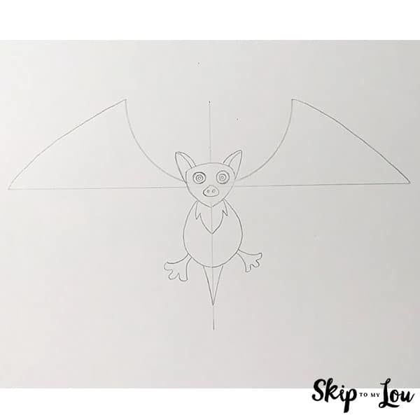 draw bat tail