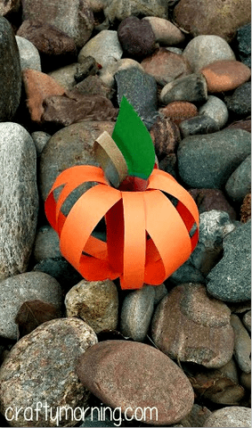 pumpkin paper craft