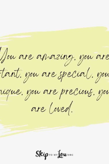 You are amazing, you are special You are amazing quotes