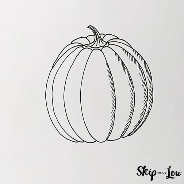 Next Step Add Some Short Lines On the Right Side Lines Of The Ovals For Shadding