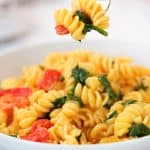 Finished Creamy One Pot Pasta Easy