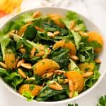 how to make mandarin orange salad with candied Almonds