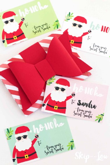 secret Santa gift tags