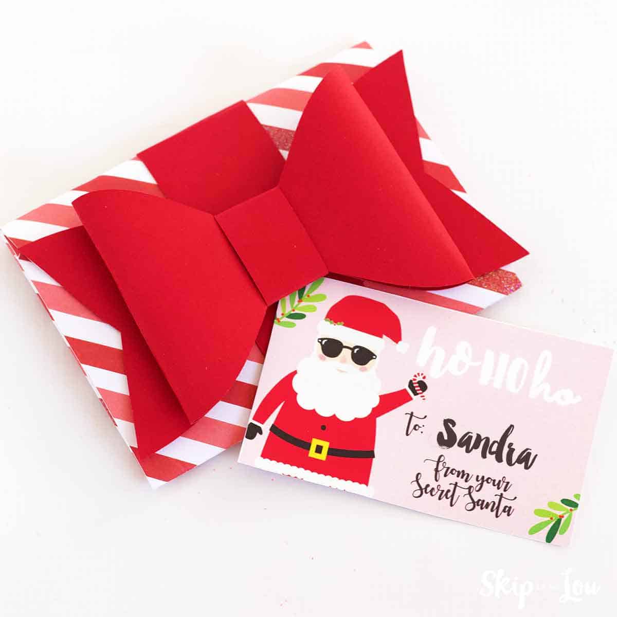 secret santa gift tags