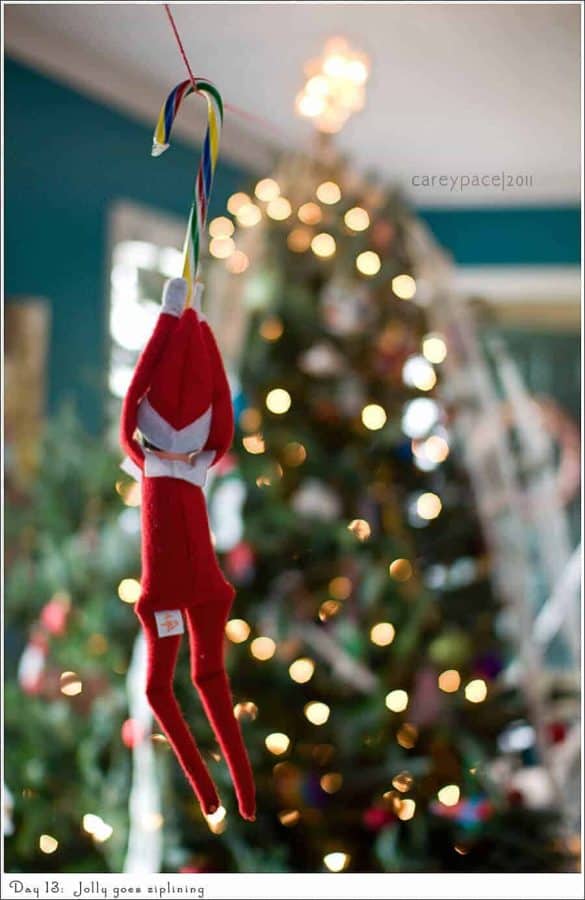 Elf zipline