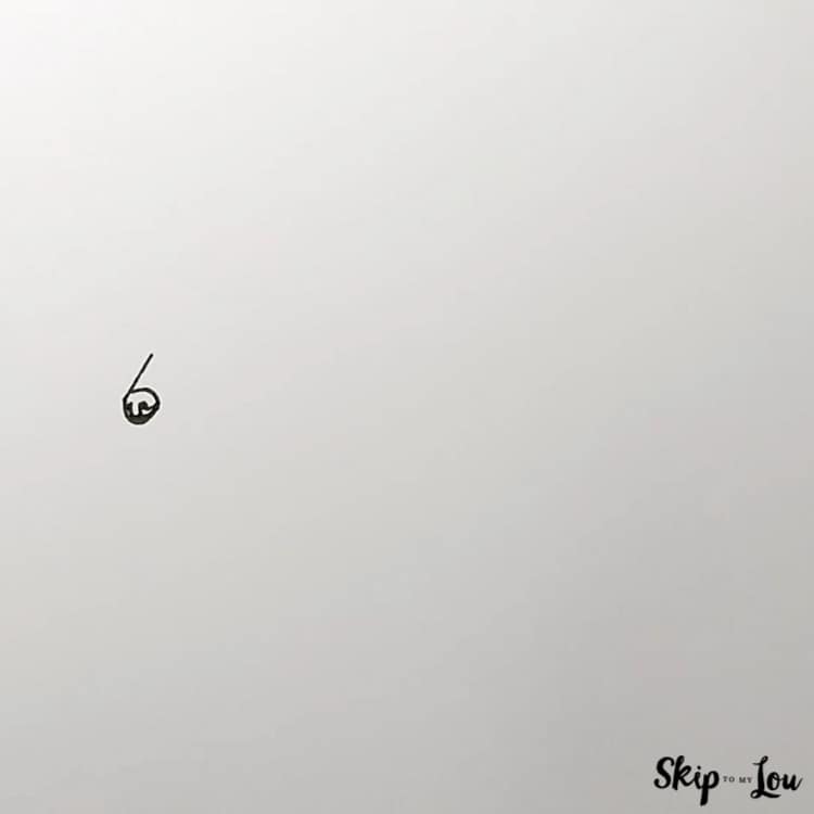 how to draw a bear snout