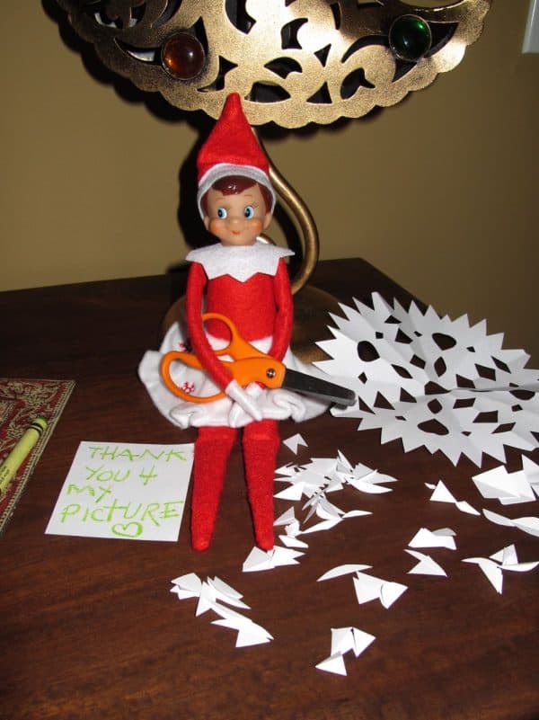 snowflake elf idea
