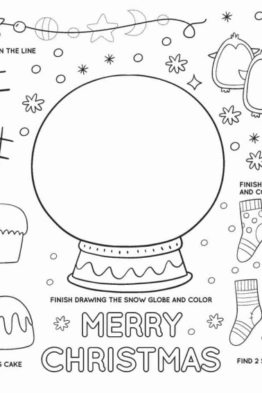 christmas placemat