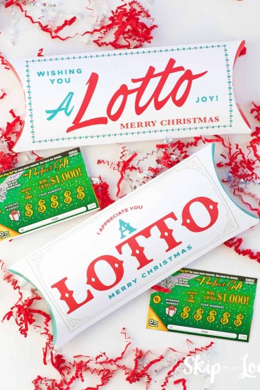 lottery ticket gift