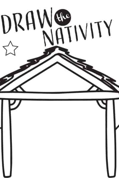 draw the nativity game free printable