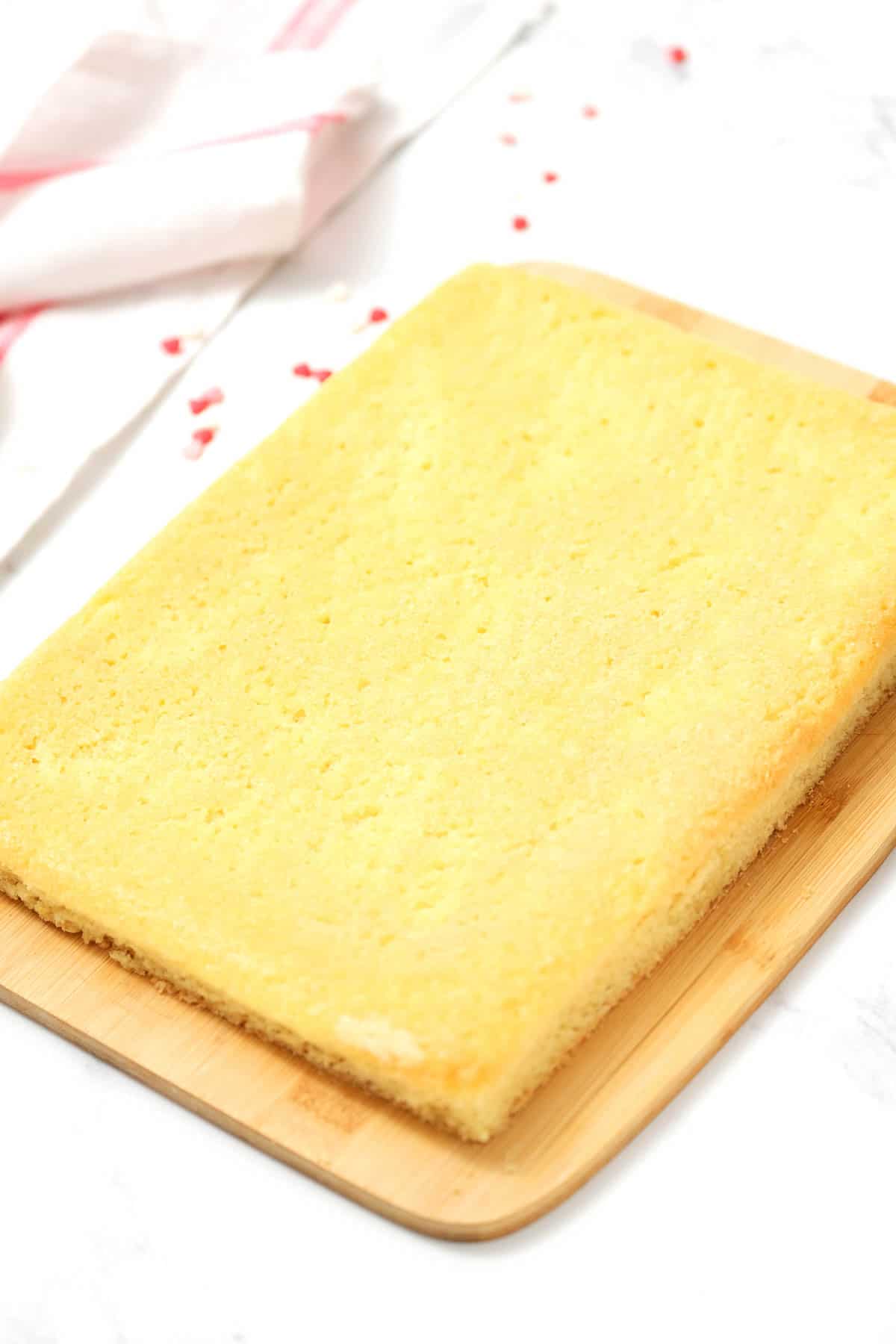 baked uncut sugar cookie bars