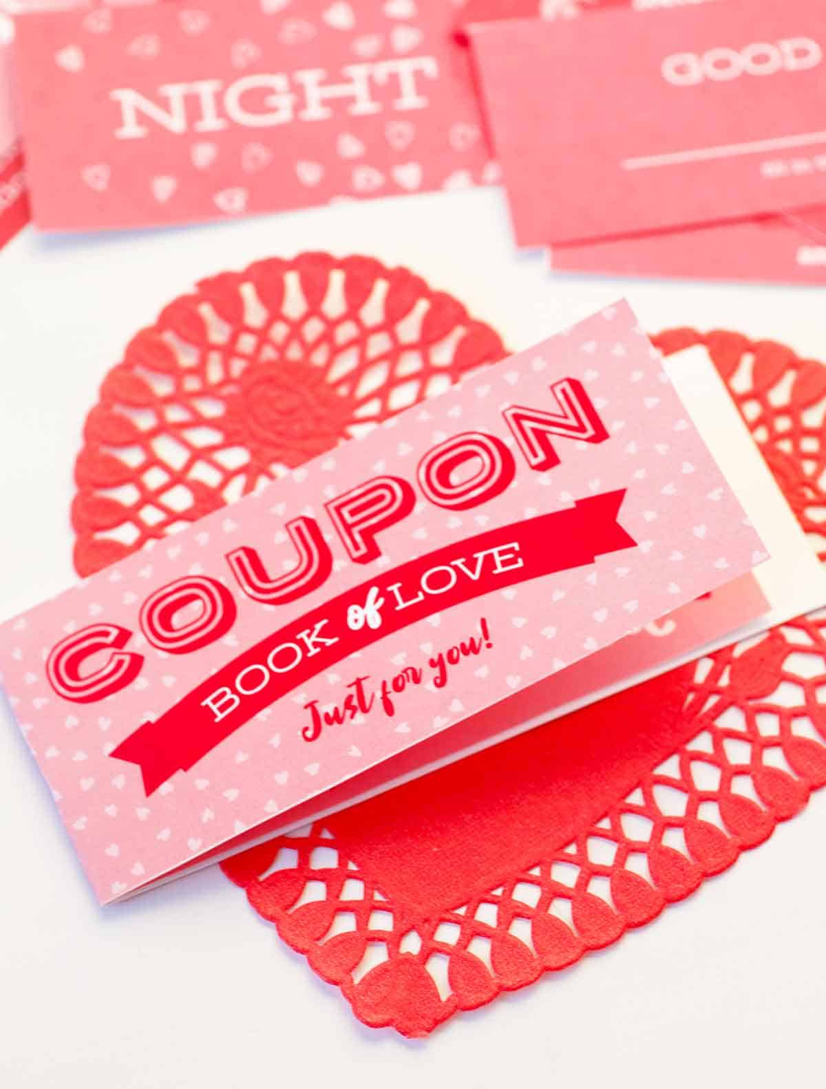 love coupon cover folded around printable coupons