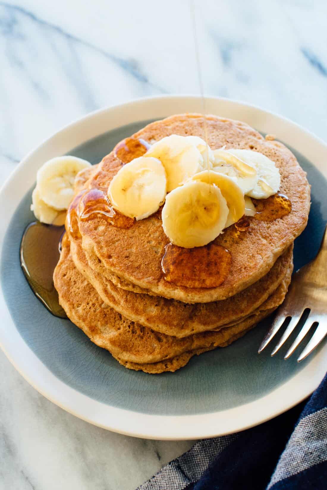whole wheat pancakes