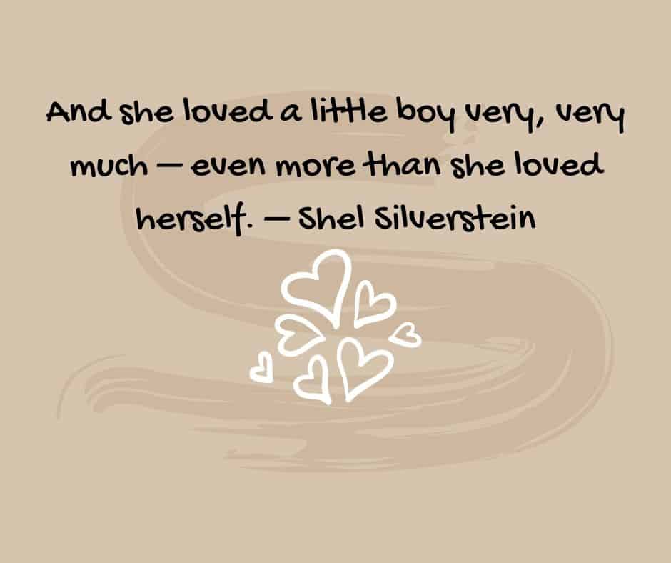 Silverstein boy mom quote