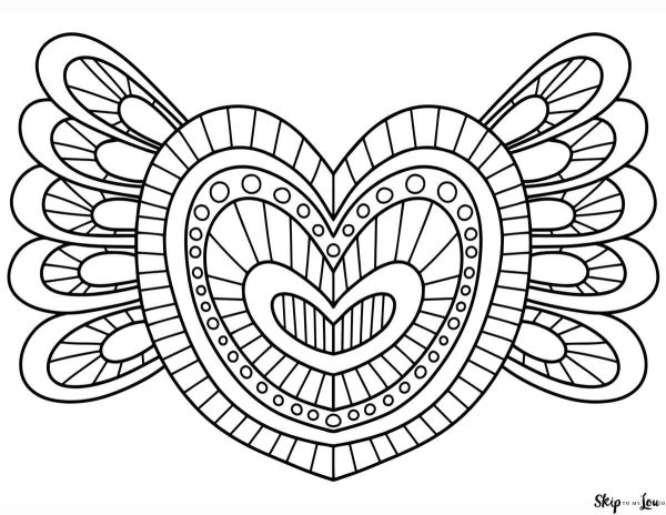 heart with wings