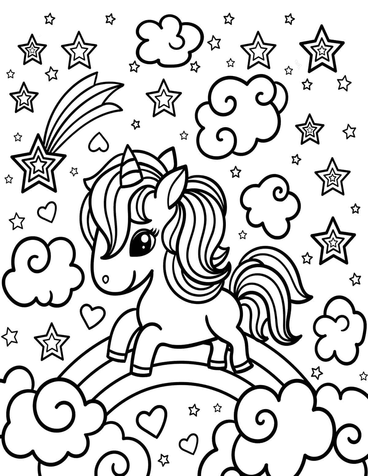 cute baby unicorn