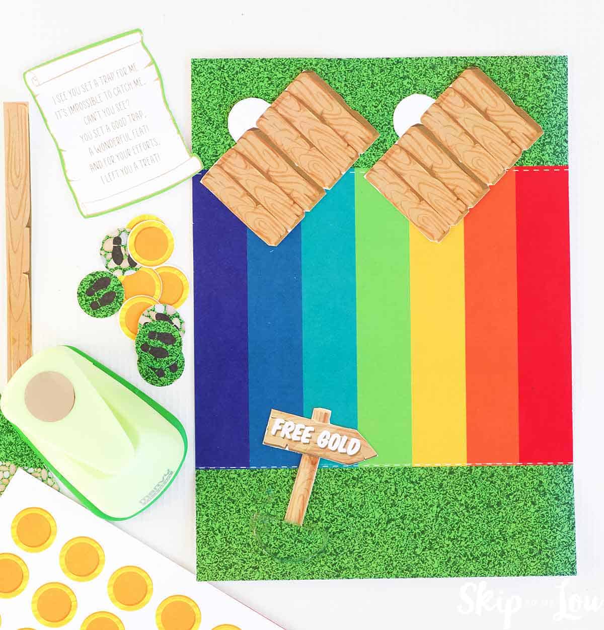 leprechaun trap pieces