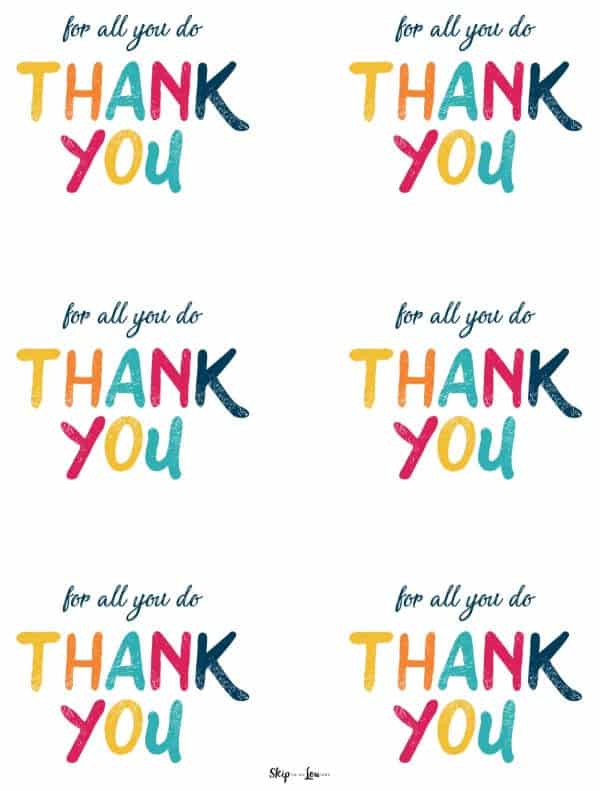 thank you for all you do printable stickers