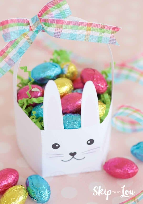 Easter bunny basket