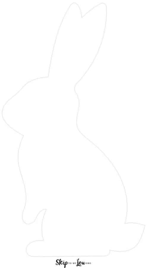 bunny outline