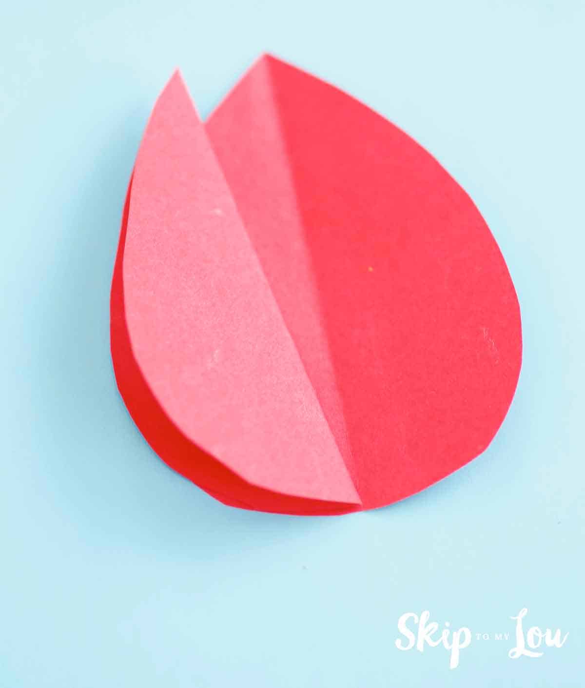 paper tulip petals