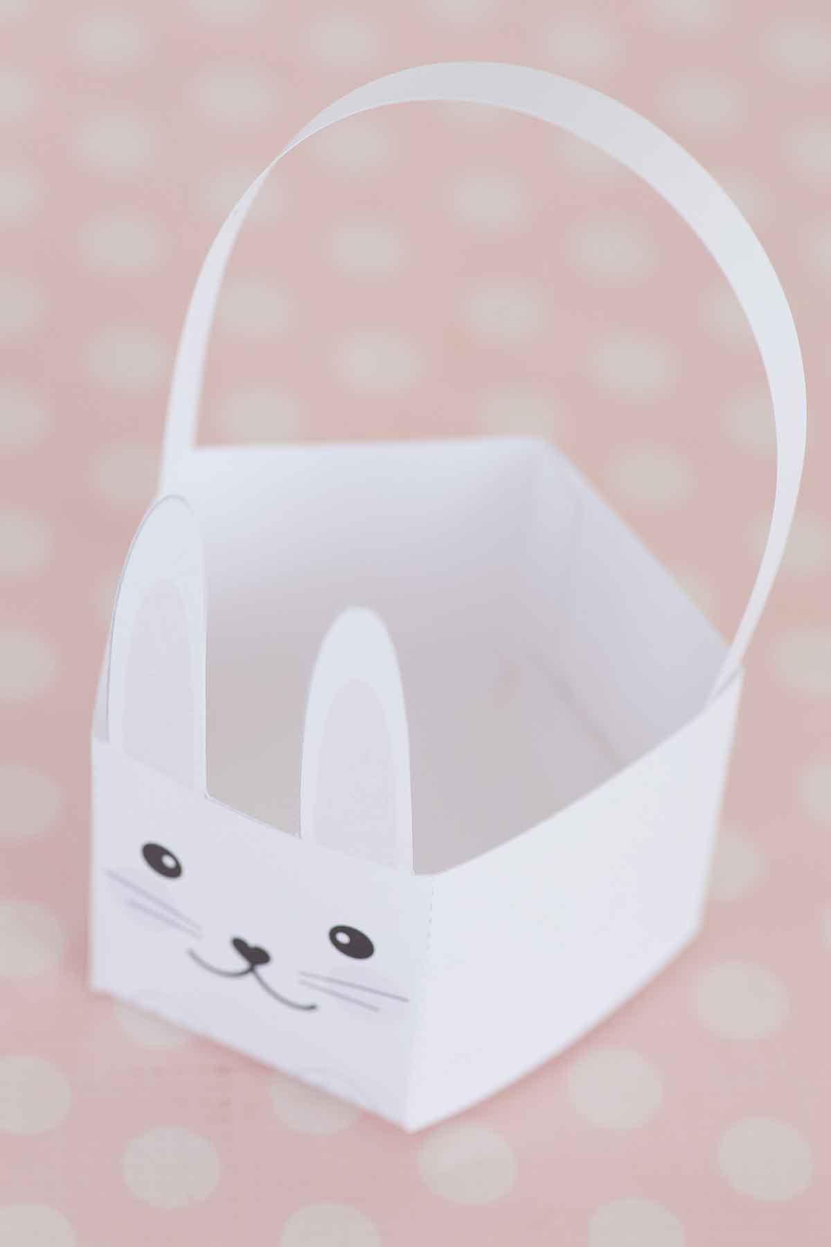 attach handle to paper basket