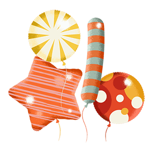Stickers to thank the creator