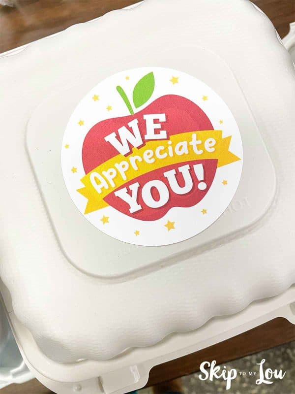 we appreciate you stickers