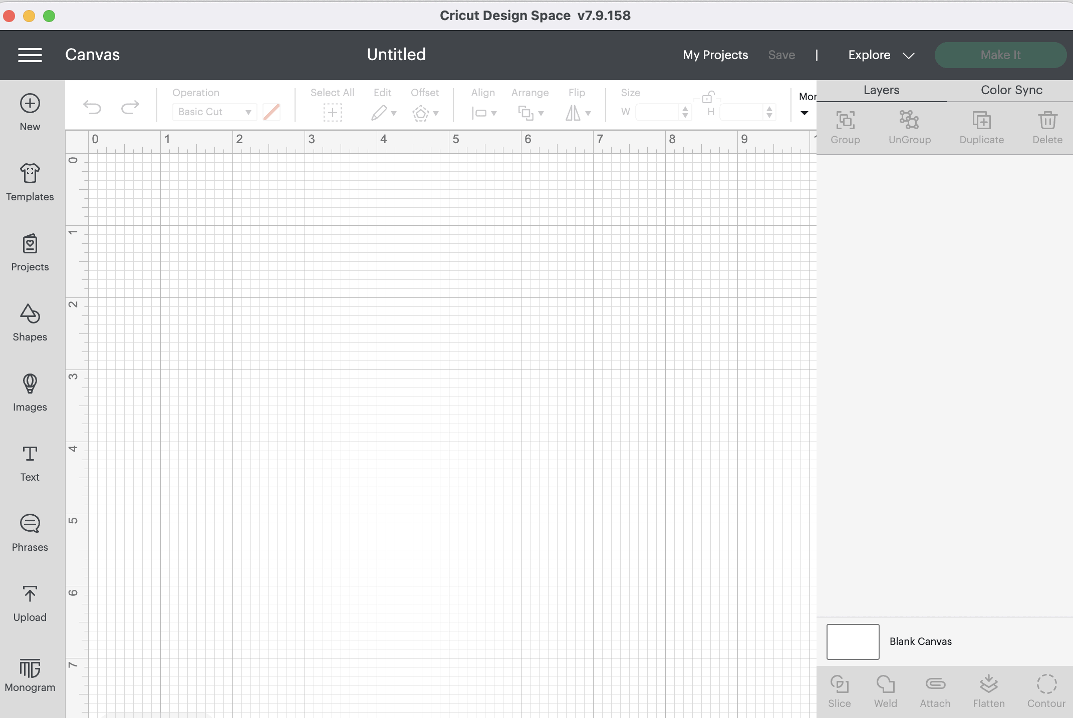 upload the file cricut design space