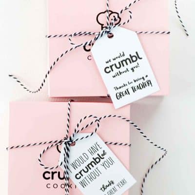 crumbl cookie tags