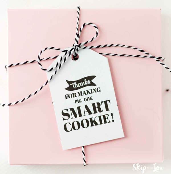 thanks for making me one smart cookie