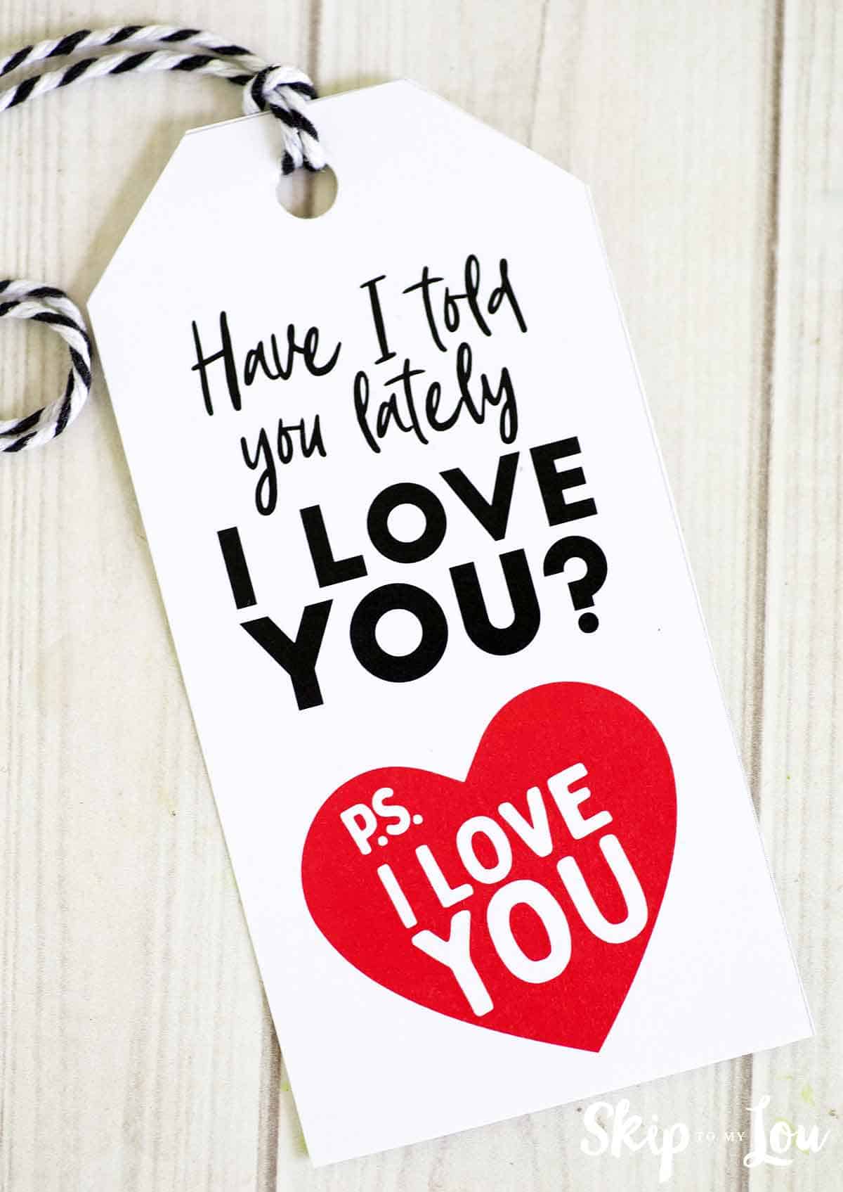Have I Told You lately I Love You? tag