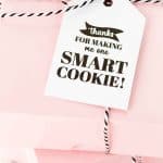 smart cookie gift tag