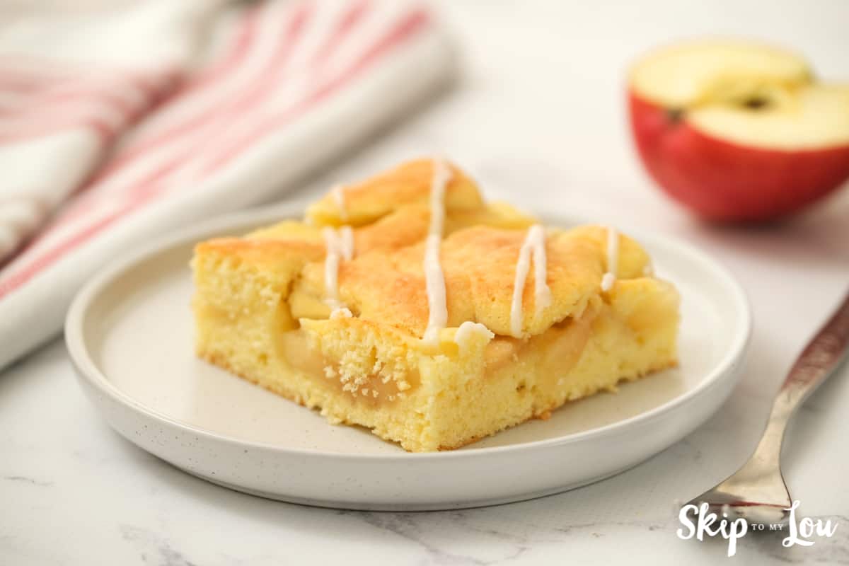 Mix confectioners' sugar and milk in a small bowl to desired consistency for a glaze (sometimes I make more) and drizzle over the top while still warm. 