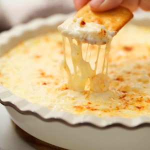 bake and serve with crackers