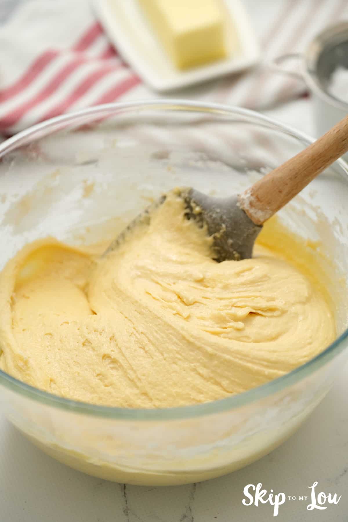 cherry coffee cake batter