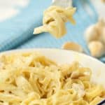 yummy one pot fettuccine alfredo