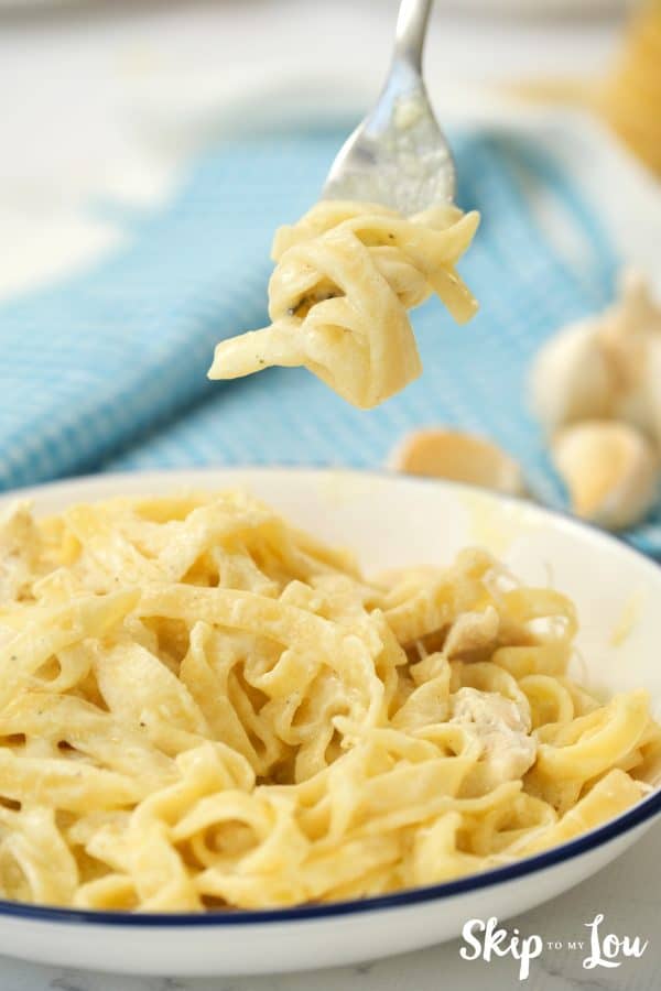 yummy one pot fettuccine alfredo