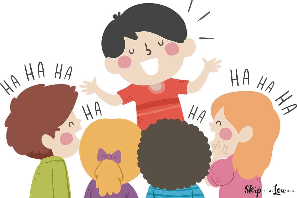 Laughing kids