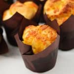 herb rolls in tulip cups
