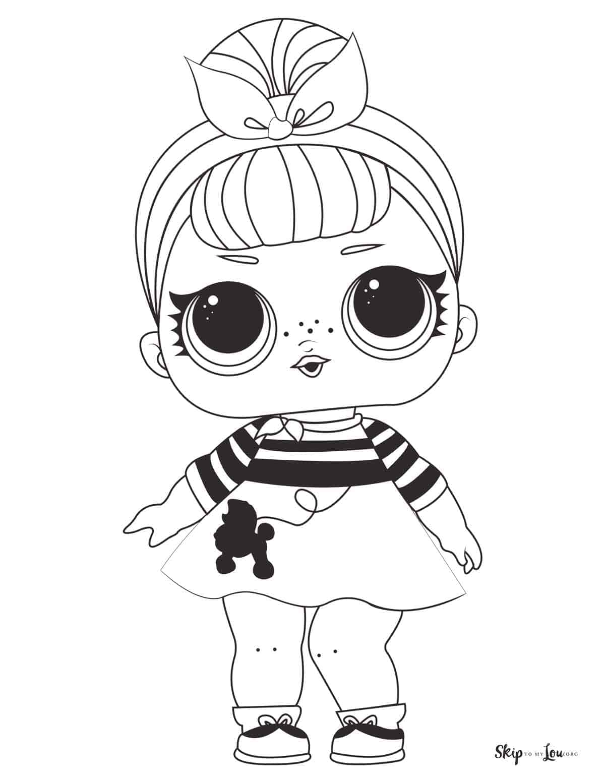 LOL dolls picture of Sis Swing.