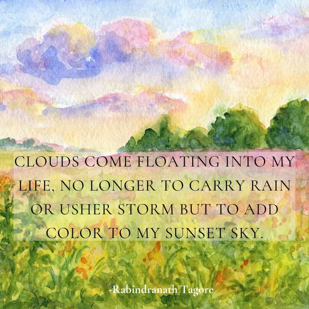 Rabindranath Tagore aesthetic quote