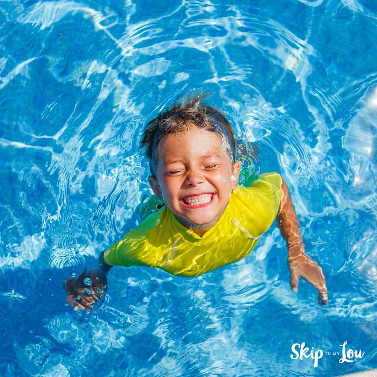 boy in pool funny water jokes