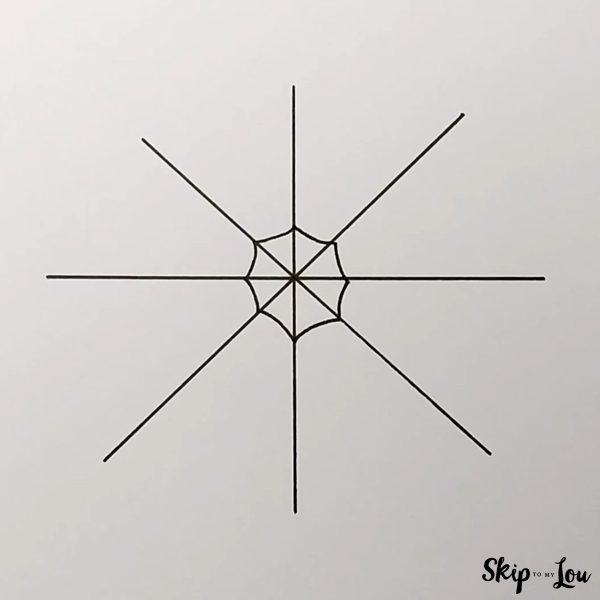 Spider Web Drawing | Skip To My Lou